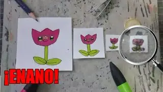 El Reto de Dibujar lo M&aacute;s Peque&ntilde;o Posible | Teeny Weeny Art Challenge