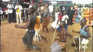 Kigwere dance during 2nd coronation of Late Ikumbania of Bugwere(Emboozi teba nkailee)