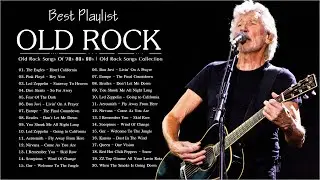 Old Rock 70s 80s 90s Playlist | The Hollies, Pink Floyd, Scorpions, Aerosmith, AC/DC...