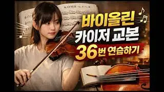 바이올린 카이저 교본 36번 연습하기 | 중급자 연습로그, 카이저 36번, 이렇게 연습했어요, 중급자 연습 과정 #violin #모차르트 #바흐 #mozart #bach #no36
