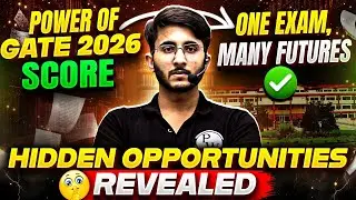 Hidden Benefits of GATE 2026 Score 🔥 | PSU Jobs, Research, MS Abroad &ndash; Everything Explained