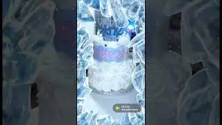 Frozen cake.!!! Let it go.! 2tier cake #lonniedollcakes