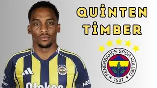 Fenerbah&ccedil;e Target Quinten Timber 🇳🇱 | Key Tackles, Assist Build-Ups & Midfield Power 2025 💛💙