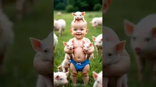 #funnyanimals #babydance #cutebaby #pig #dancevideo #funnyvideo #trending #viraldance 🤣#688