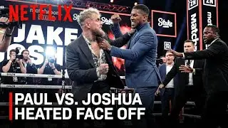 Anthony Joshua & Jake Paul EXPLODE at Press Conference 😱