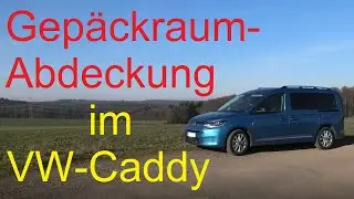 Gepäckraum-Abdeckung im VW-Caddy