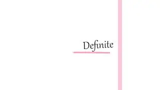 How To Pronounce Definite?