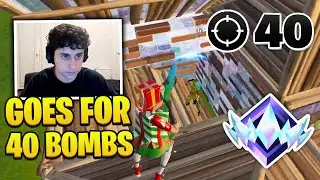 Boltz Goes for 40 Bombs in Solo UNREAL Ranked