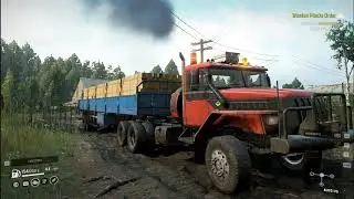 Snowrunner | heavy load delivery | heavy truck | offroad driving