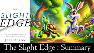 The Slight Edge : Summary in Under 20 Minutes ! A Book by Jeff Olson (Turn Disciplines into Success)
