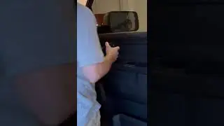 Ram 1500 door panel and mirror removal #shorts