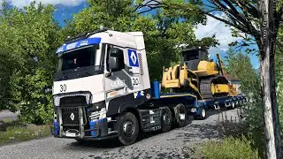 Driving the Renault T on Scenic West Balkan Roads | Euro Truck Simulator 2 1.53 #ets2