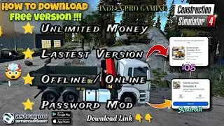 Unlimited Money Hack in Construction Simulator 4 (iOS/Android)