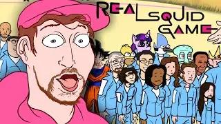 Mrbeast squid game in real life (animation)