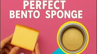 Fluffy Bento Cake Sponge Tutorial | Easy recipe with exact measurements
