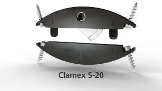 Lamello Clamex S-20 -Wiederlösbarer Möbelverbinder für die 4 mm Nut