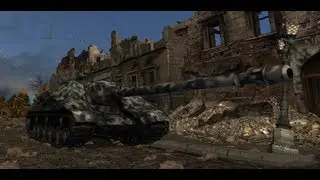 World of Tanks, Object 704 Tier 9 USSR Tank Destroyer on Mountain Pass.