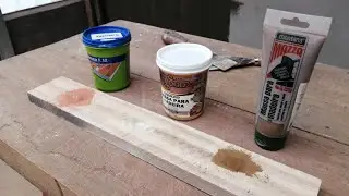MASSA PARA TAPAR FUROS EM MADEIRAS