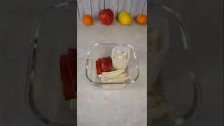 Sellerie & Apfel mit Zimt-Dip in 60 Sekunden!
