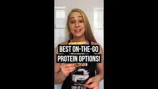 On the go protein options!