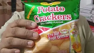 FOOD ABBU eating Chips | Bombay Sweets Potato Crackers