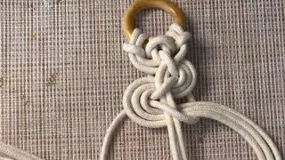Curtain Decor: Transform Cords into Elegant Macram&eacute; Tiebacks || WooGlobe
