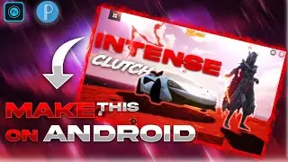 MAKE THIS AMAZING 🔥 PUBG MONTAGE THUMBNAIL ON ANDROID | BGMI THUMBNAIL | #777