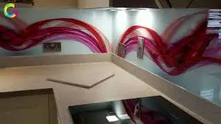 Printed Splashback By Clearly Glass Ltd