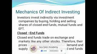 Mechanics Of Indirect Investing | Pak Village Vlog