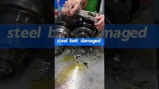 broken belt in transmission 2025 #Transmission #Transmisiones #bioteVitesse #gearbox #mechanic #cvt