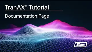 TranAX 4 - Documentation Page