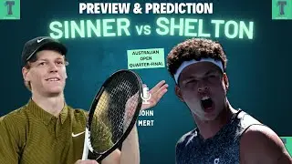 Jannik Sinner vs Ben Shelton | Australian Open 2026 | Quarter-Final | Preview and Prediction