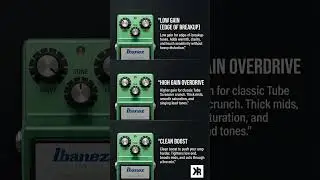 The TS-9 isn&rsquo;t just one sound!