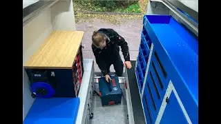 Weltpremiere | Flexibler Fahrzeugausbau |  Mobile Werkstatt | Fahrzeugeinrichtung