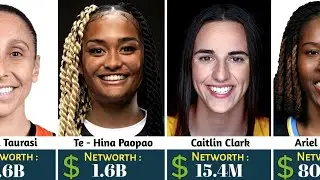 Richest American Women Basketball Players & Their Networth 🤑| NBA Players 🇺🇲