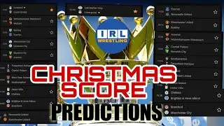 FA Premier league Predictions video: Boxing Day plus Christmas week fixtures special