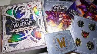 Unboxing DRAGONFLIGHT Epic Edition Collector's Set - World of Warcraft Physical Box Mount, Pets, WoW