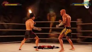Fight Island: Bruce Lee Vs Anderson Silva - Fight Simulation UFC 4