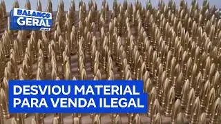Homem &eacute; detido com mais de 450 muni&ccedil;&otilde;es de uso controlado na zona sul de S&atilde;o Paulo