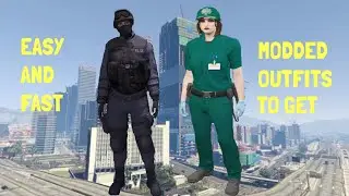 HOW TO GET PARMEDIC & NOOSE OUFITS ( GTA 5 ONLINE EASY N FAST)