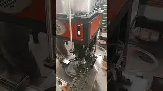 Automatic aluminum cap silicone wad inserting machine