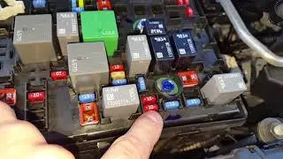 2018 Chevy Colorado AC fuse and relay location