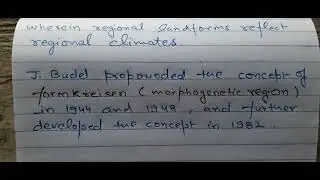 Morphogenetic Regions: basic concepts and definitions