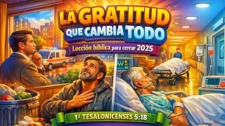 La gratitud que cambia todo. Lección bíblica para cerrar 2025