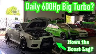 Big Turbo Boost Lag POV//Accidental Race!!