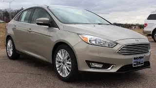 2016 Ford Focus Titanium Sedan at Eau Claire Ford Lincoln Quick Lane