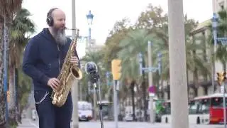 The City Breath (Artem Zhulyev saxophone solo) Boss VE 20 (loop station)