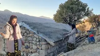 Winter is coming: Zari's mother is making her dream house more weatherproof.