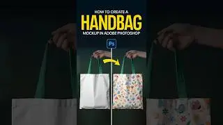 How To Create a Handbag Mockup in Photoshop #HandbagMockup #amgraphix #Handbag #Mockup #Photoshop