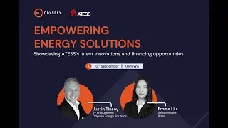 Odyssey Webinar: Showcasing ATESS&rsquo;s C&I solutions & Odyssey's financing opportunities